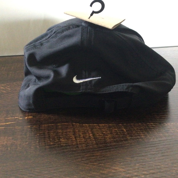 Nike Golf Dri FIT Low Profile Tech Club Cap Black Adjustable Lightweight Hat - Picture 4 of 5